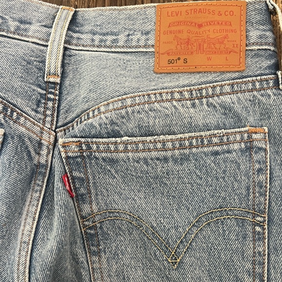 Levi's Premium Skinny Light Blue Denim - Picture 4 of 6
